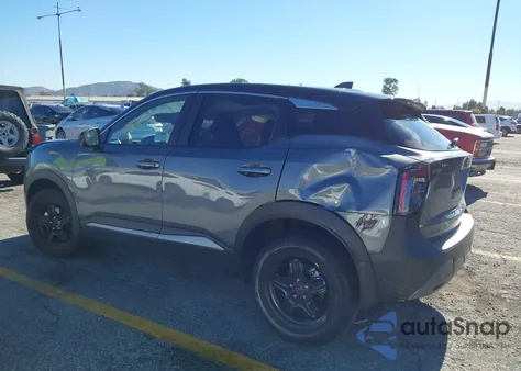 2025 Nissan Kicks Sv Fwd from USA, damaged, VIN 3N8AP6CA9SL426044